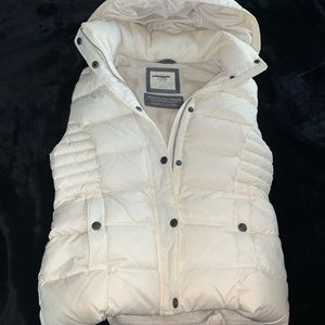 White warm vest
